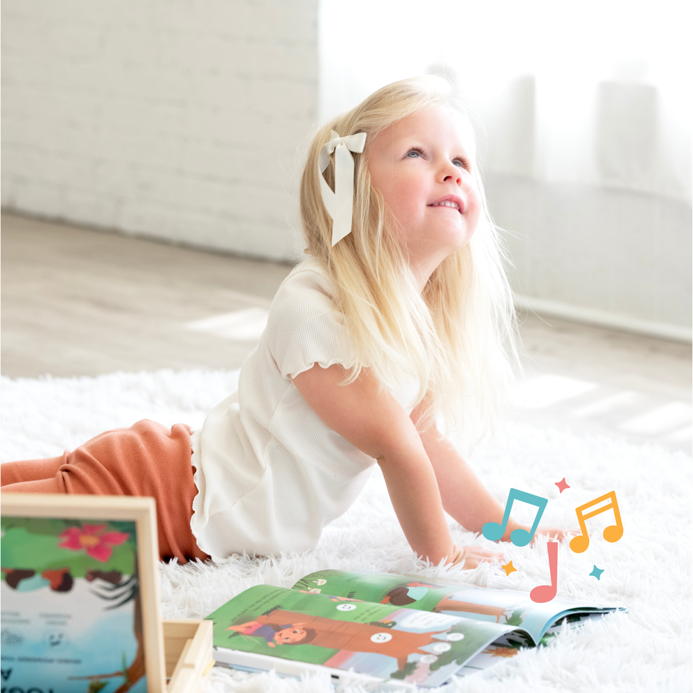 Yoga Play Kit (Africa Edition) - Screen-Free & Music-Powered Kids Yoga Game