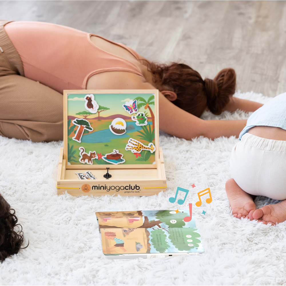 Yoga Play Kit (Africa Edition) - Screen-Free & Music-Powered Kids Yoga Game